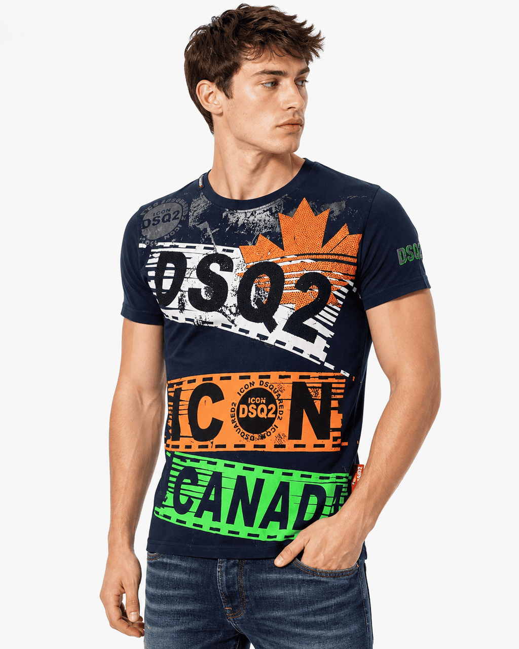 DSQ2 Men's Canada Graphic T-Shirt