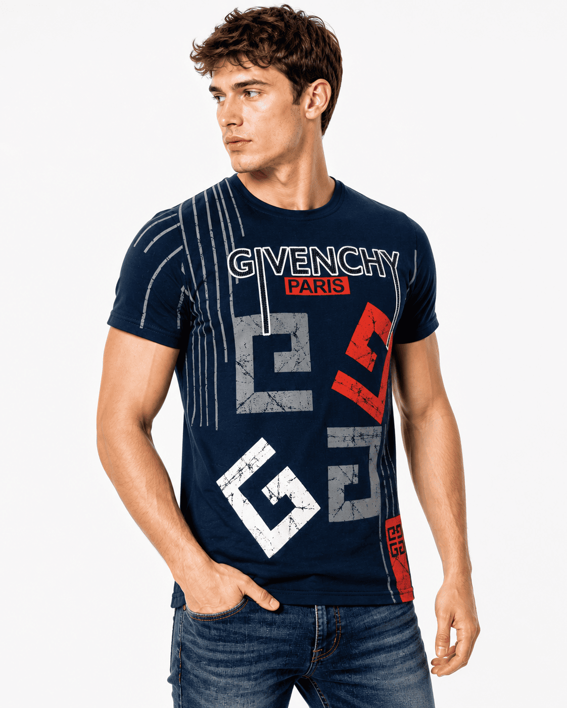 Men's Premium 4G Graphic T-Shirt