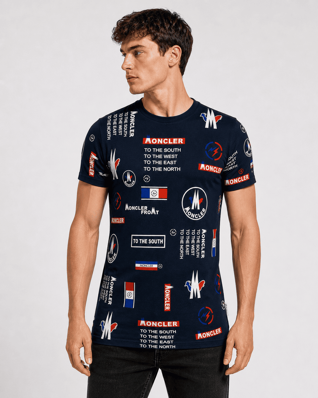 Men's Premium All-Over Graphic T-Shirt | Urban Streetwear