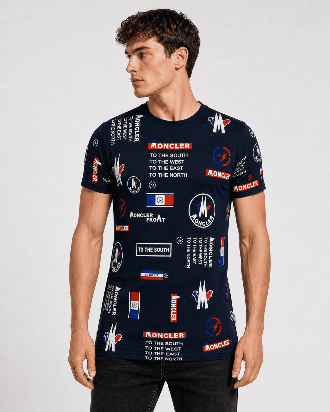 Men's Premium All-Over Graphic T-Shirt | Urban Streetwear