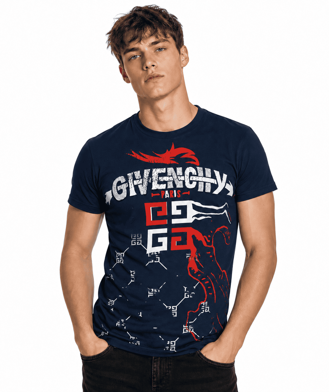 Men's Premium 4G Printed T-Shirt