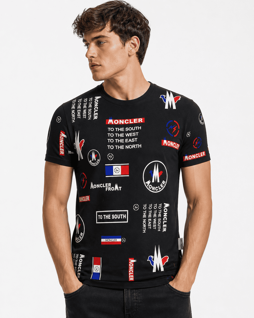 Men's Premium All-Over Graphic T-Shirt | Urban Streetwear