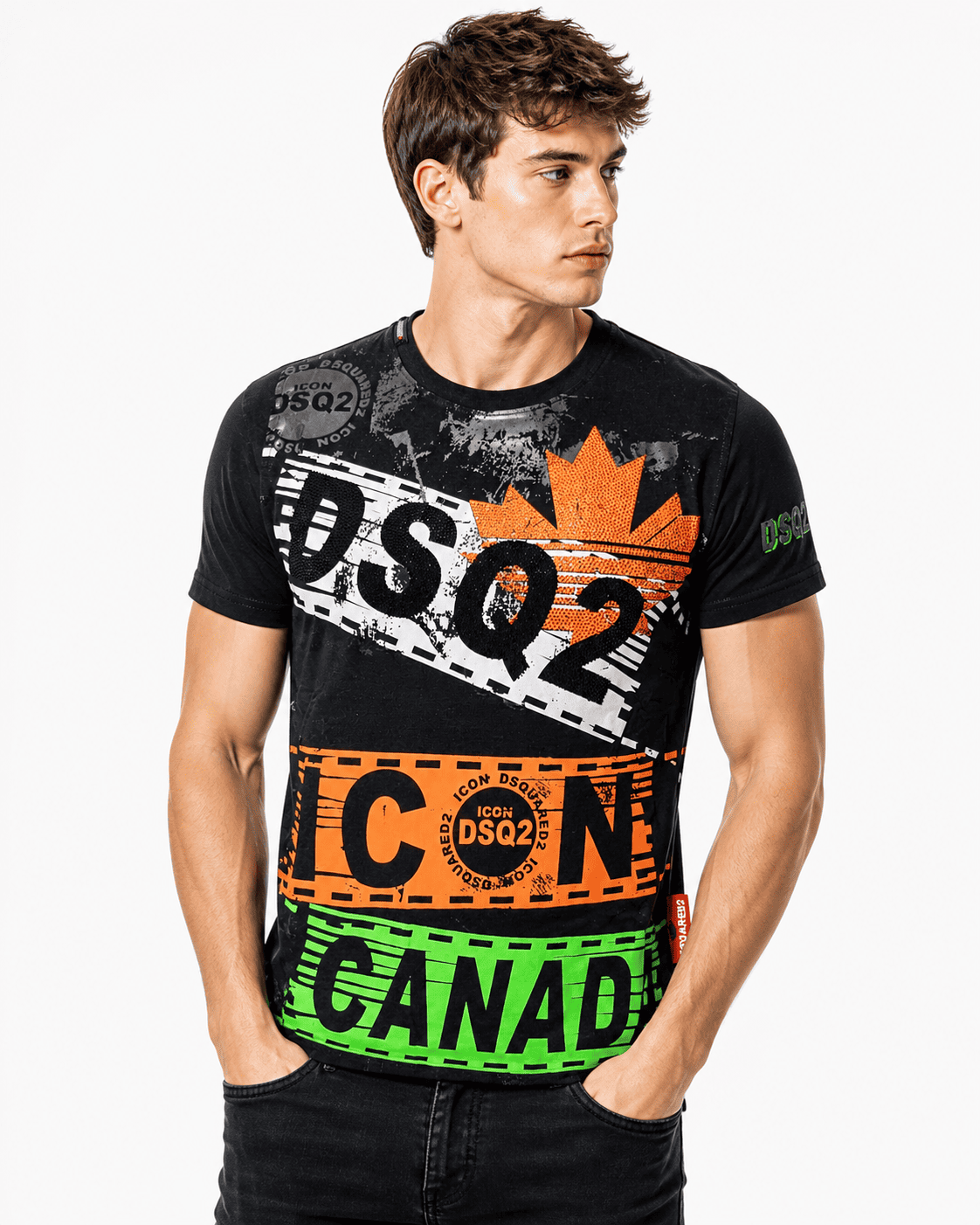 DSQ2 Men's Canada Graphic T-Shirt