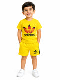 Kids Co-ord Set (Adidas T-Shirt & Shorts)