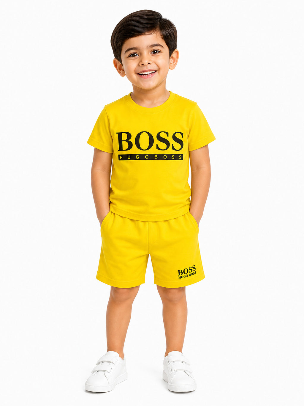 Kids Co-ord Set ( T-Shirt & Shorts Boss)