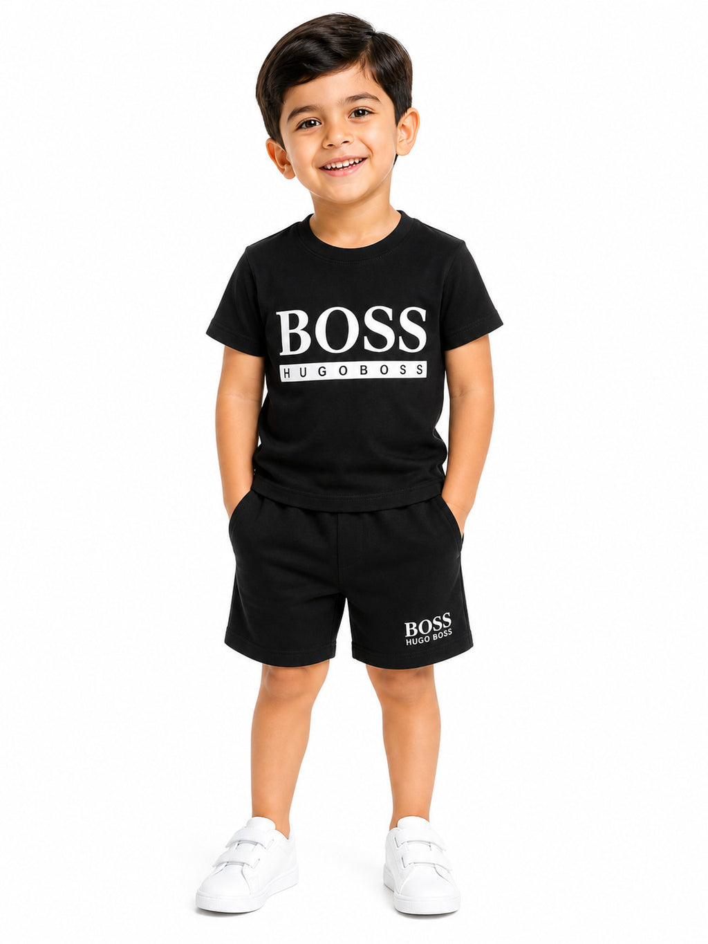 Kids Co-ord Set ( T-Shirt & Shorts Boss)
