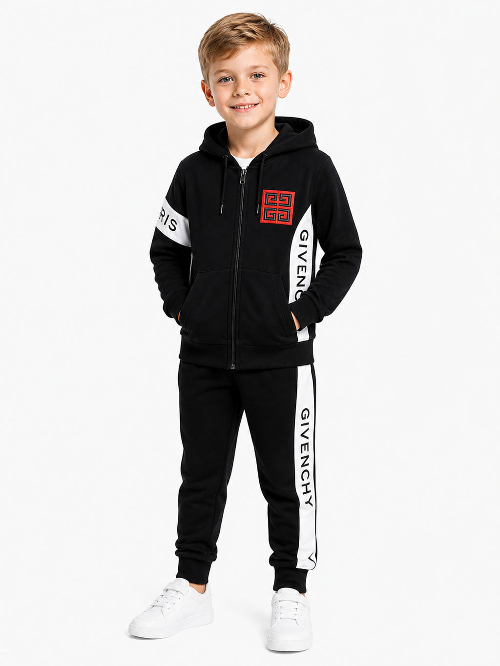 Kids Boys Tracksuit 4G Tracksuit (GVNCY)