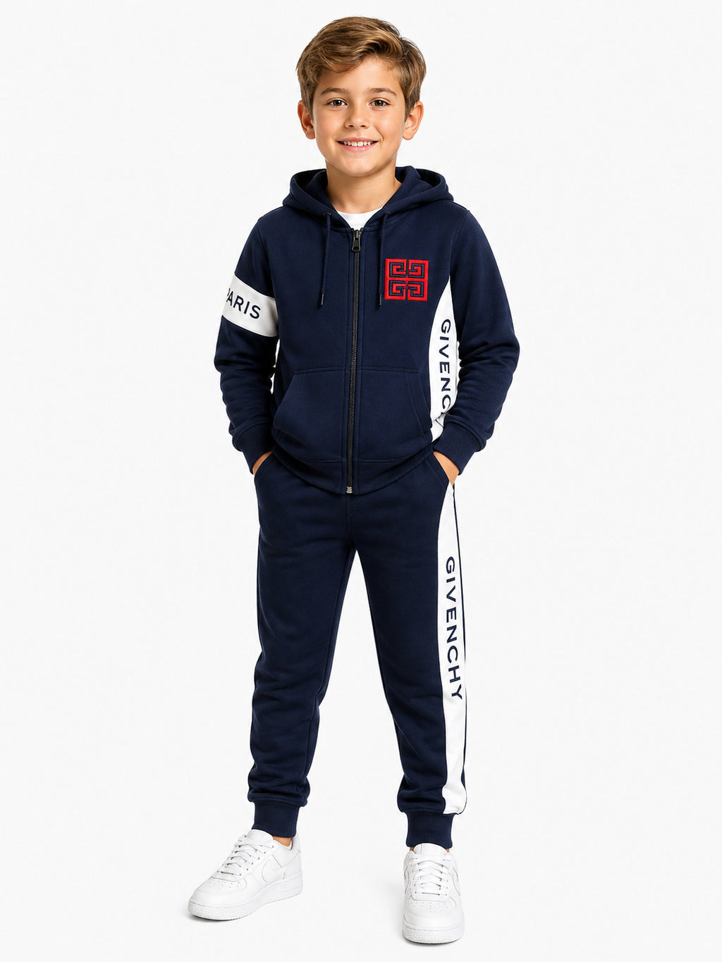 Kids Boys Tracksuit 4G Tracksuit (GVNCY)