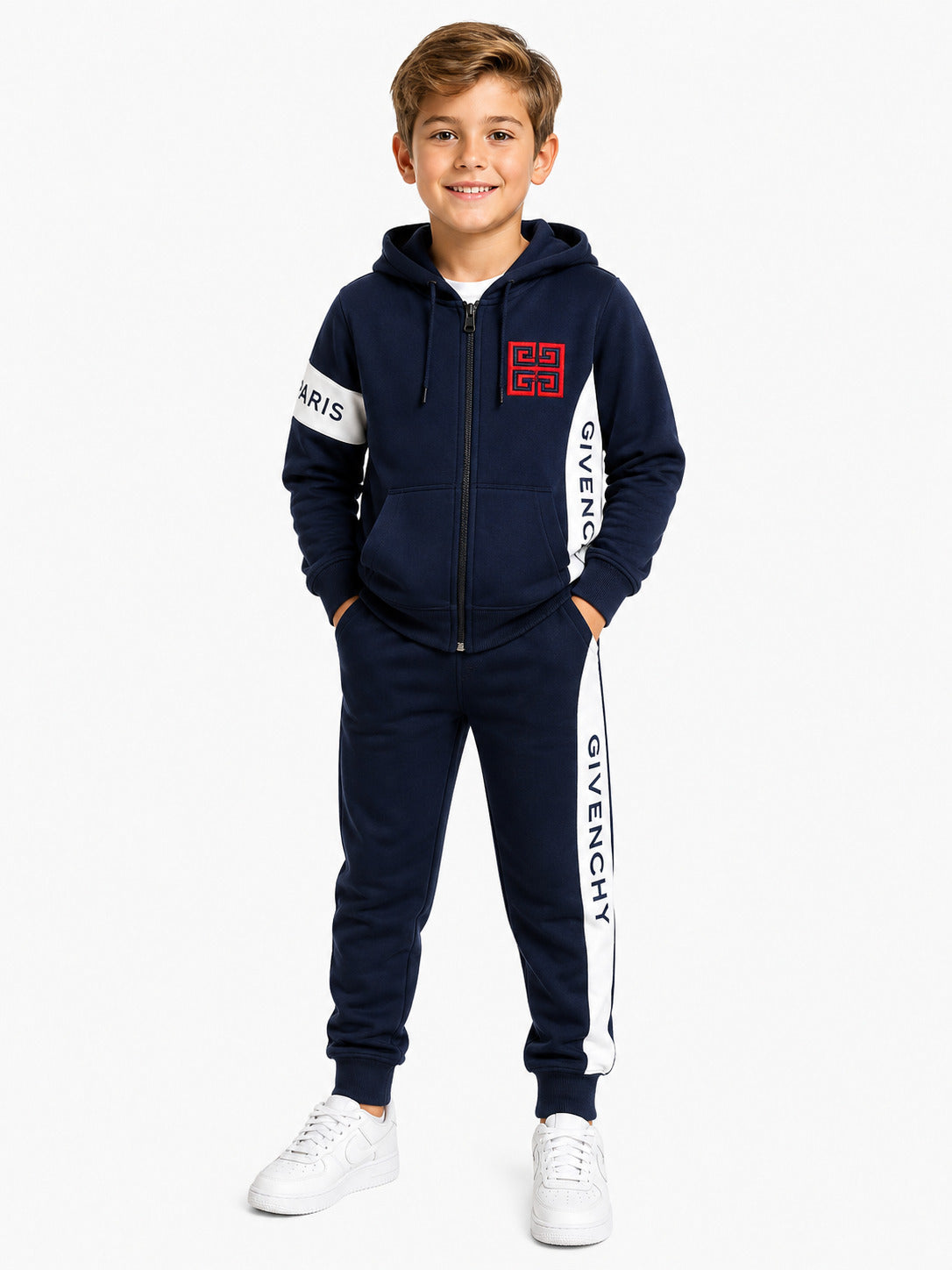 Kids Boys Tracksuit 4G Tracksuit (GVNCY)