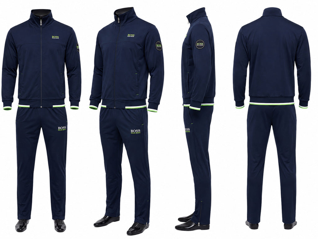Men's Hugo Water Repellent Tracksuit Navy