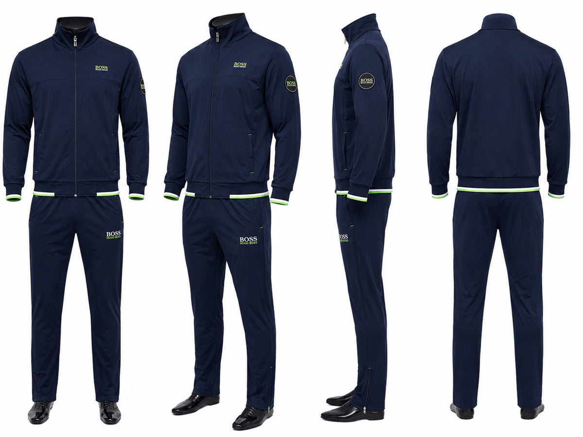 Men's Hugo Water Repellent Tracksuit Navy