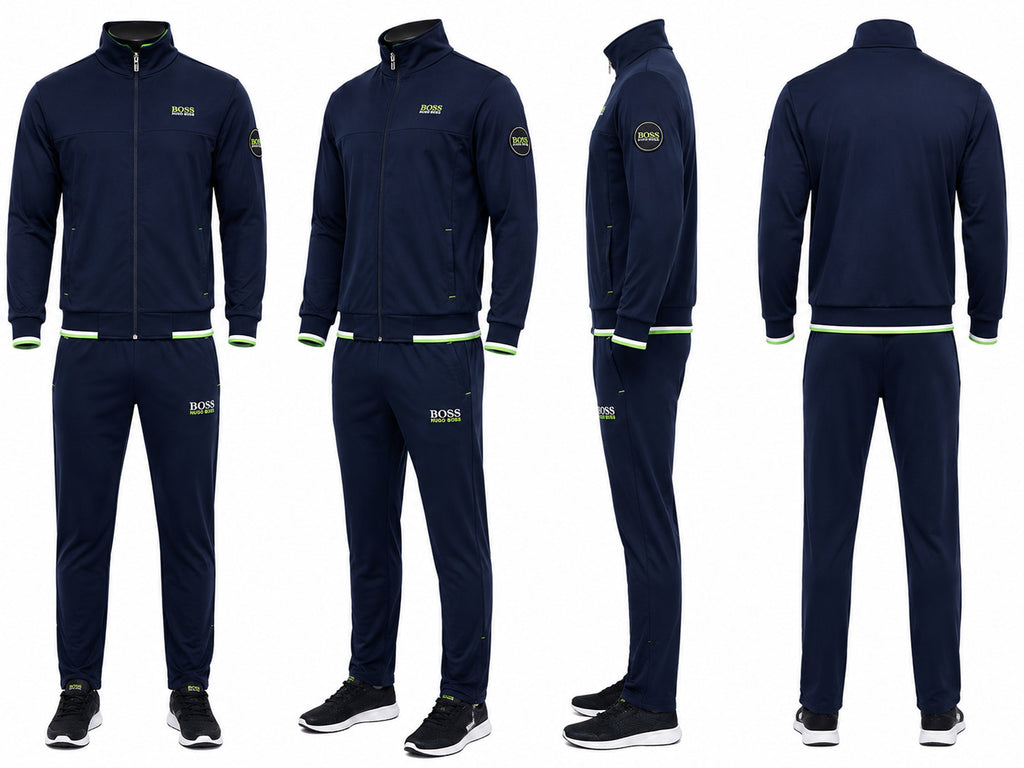 Men's Hugo Water Repellent Tracksuit Navy