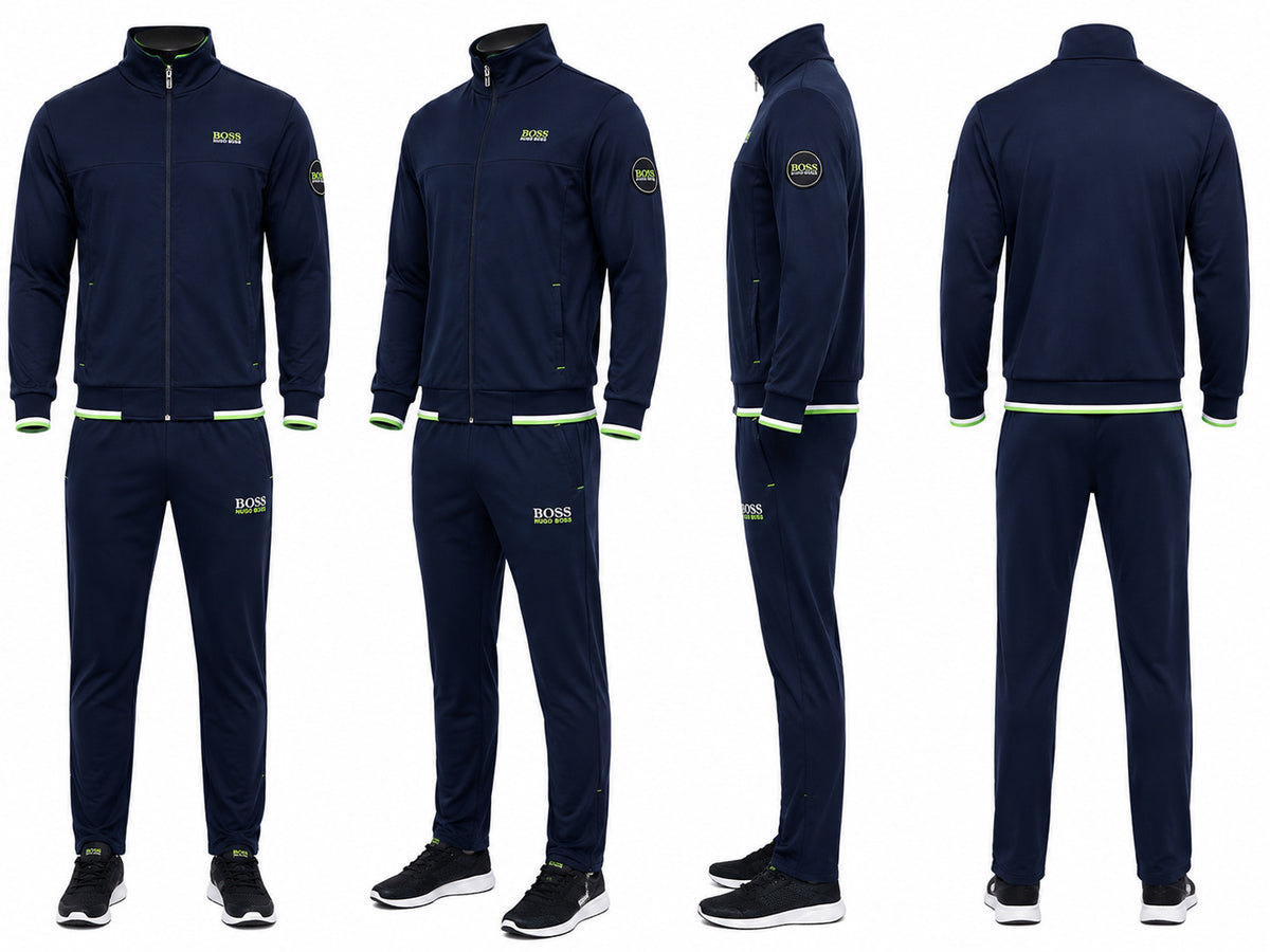 Men's Hugo Water Repellent Tracksuit Navy
