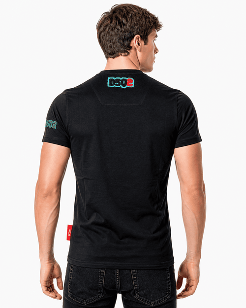 DSQ2 Men's Premium Graffiti T-Shirt