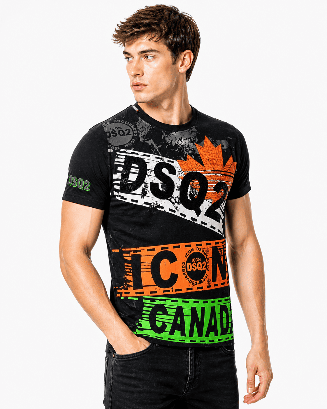 DSQ2 Men's Canada Graphic T-Shirt