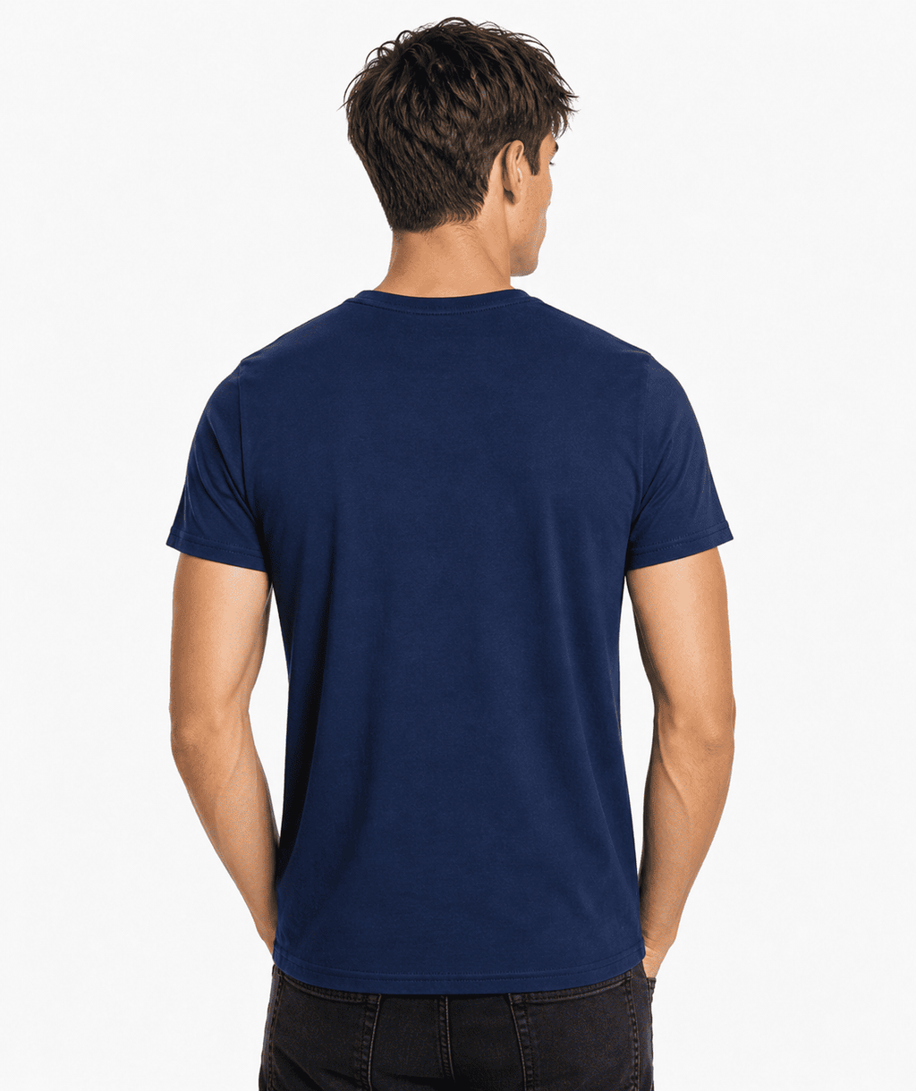 Men's Premium Embroidered Stone Logo T-Shirt